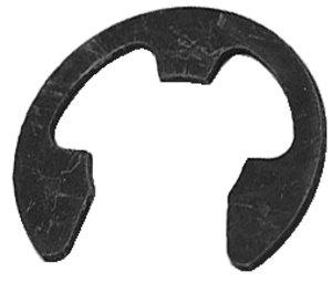 WASHER SOLUTIONS WS10382 1/8" Carbon Spring Steel E-Clip - 10382