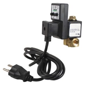WASHER SOLUTIONS WS10460 Electric Auto Drain Valve - 1/4" NPT - 100-120V - 10460