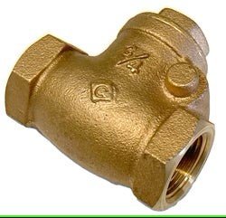 BETA STAR 571816004008 Check Valve Swing 3/4" T Style Bronze - 10688