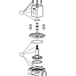 WASHER SOLUTIONS WS10978 Wearing Part Set - 10978