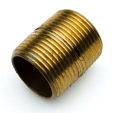 STERIS P029380-091 Nipple 1" x 1-1/4" Brass - 4224