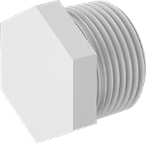 WASHER SOLUTIONS WS4314 Spray Header Pipe Plug Nylon - 4314