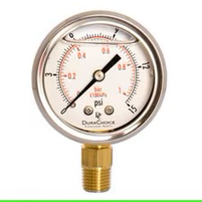 MIDMARK 014-0550-00 Vacuum Gauge 2 x 1/4" - 4636
