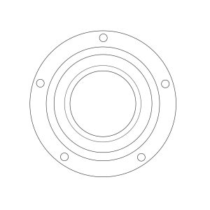STERIS P117906-345 Water Inlet Membrane Side - 6119
