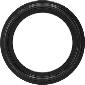 WASHER SOLUTIONS WS6295 Fluoroelastomer Gasket 1-1/2" Tube OD - 6295