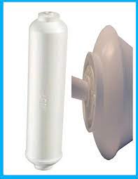 WATTS RO System W560033 Inline Carbon Filter w/ 2 Quick Connect Fittings 1/4" - 7395