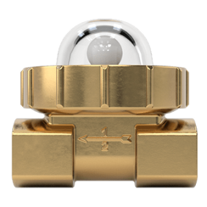 STERIS P387339-914 Flow Indicator Stainless Steel FI1 - 7704