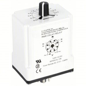 WASHER SOLUTIONS WS8815 Relay Time Delay 8 Pin 120VAC/DC 10A - 8815