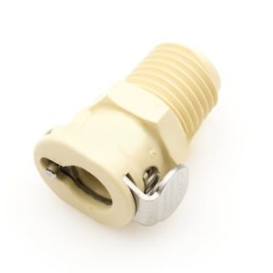 STERIS P117034-231 Adaptor Polypropylene 1/4" M x 1/8" Shutoff - 9221