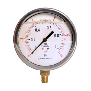 WASHER SOLUTIONS WS9522 Pressure Gauge 0 - 30 PSI - 9522