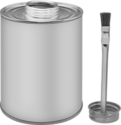 WASHER SOLUTIONS WS9753 Contact Adhesive 8oz Brush-Top Can - 9753