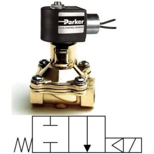 WASHER SOLUTIONS WS9844 Solenoid Valve 2-Way 1/2" NC - 9844