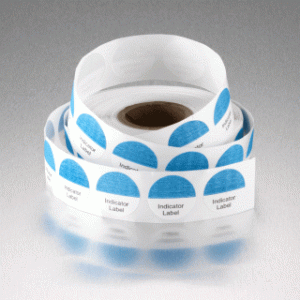 Steam Indicator Label 3/4" Circle (1000/rl) - C1024