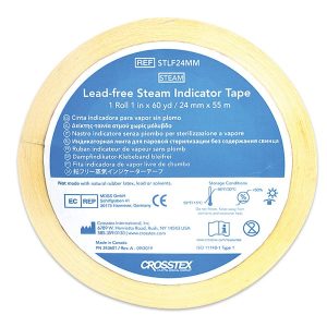 Steam Indicator Tape 1" (Case of 18 Rolls) - C1127
