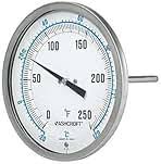 STERIS P764324-359 Gauge 1/2" 0-250 PSI 4" Stem 3" Dial - 9024