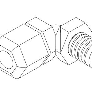 STERIS P117909-933 Plastic Compression Elbow - 12319