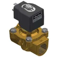 PARKER 73218BN4UN00N0D1D1P3 Solenoid Valve 2-Way 1/2" 120V NC Brass - 12553