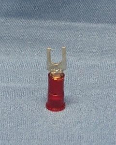 STERIS P118177-091 Flanged Fork Terminal Wire Spade 22-18 AWG - 12558
