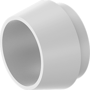 WASHER SOLUTIONS WS12770 PTFE Sleeve for 1/2" Tube OD Yor-Lok Fittings - 12770